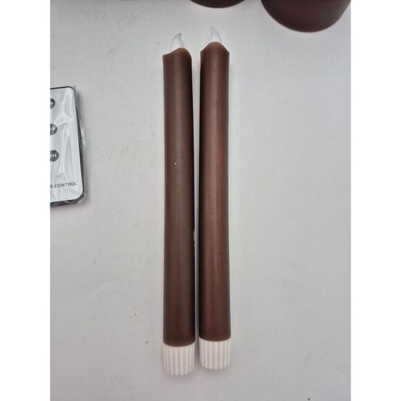 Home Reflections‎ Ultimate Flameless Candle Set – Mink – Set of 6 - Picture 3 of 8